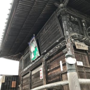 神門寺の回廊入口